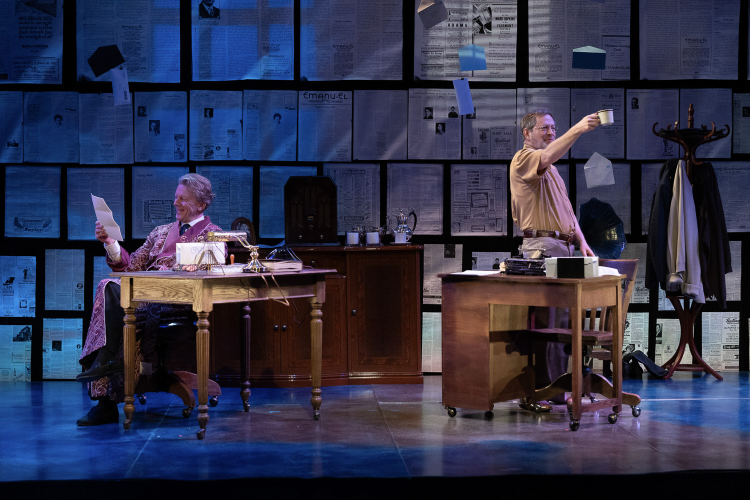 A gathering of artists working on new play development